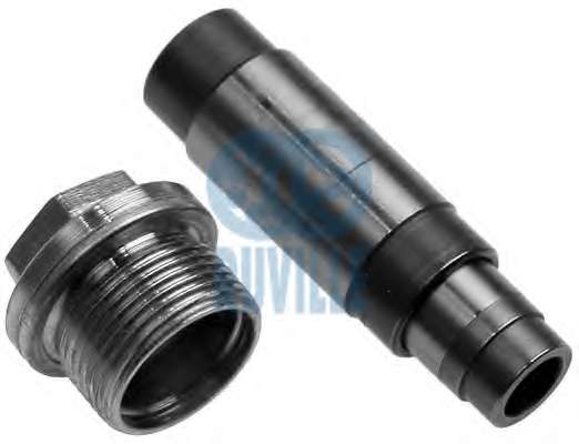 Упругий зажимной элемент, натяжное устройство цепи