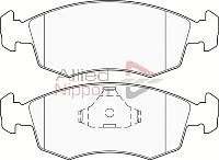 Комплект тормозных колодок, дисковый тормоз