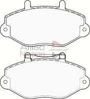 Комплект тормозных колодок, дисковый тормоз