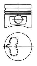 Поршень двигуна