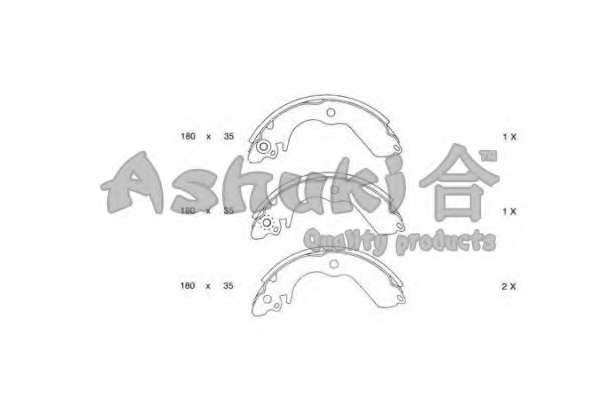 Комплект тормозных колодок