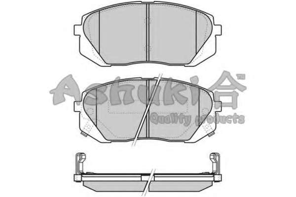 Комплект тормозных колодок, дисковый тормоз
