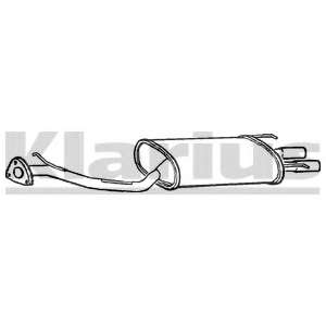 Глушитель выхлопных газов конечный