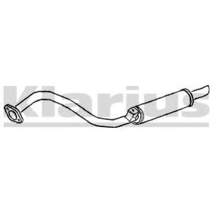 Глушитель выхлопных газов конечный