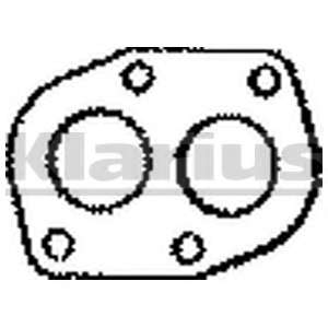 Прокладка, труба выхлопного газа