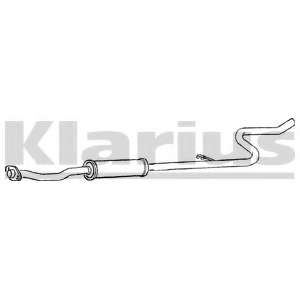 Средний глушитель выхлопных газов