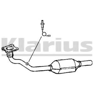 Монтажный комплект, катализатор