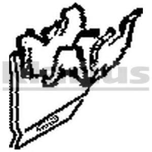 Кронштейн, система выпуска ОГ