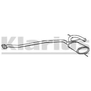 Средний глушитель выхлопных газов