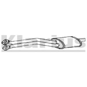 Средний глушитель выхлопных газов