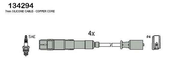 HITACHI DB Комплект высоковольтных проводов W169,245 04-