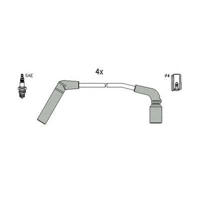 Комплект проводов зажигания