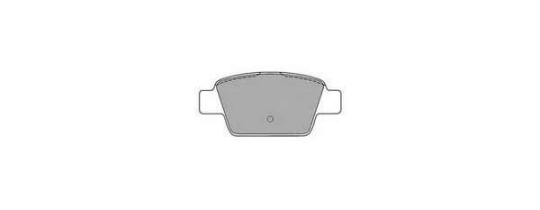 Комплект тормозных колодок, дисковый тормоз