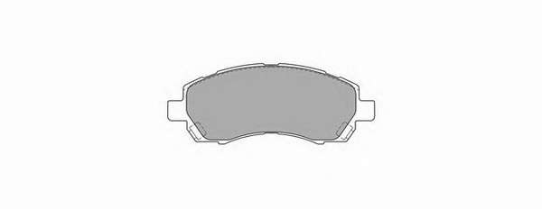 Комплект тормозных колодок, дисковый тормоз