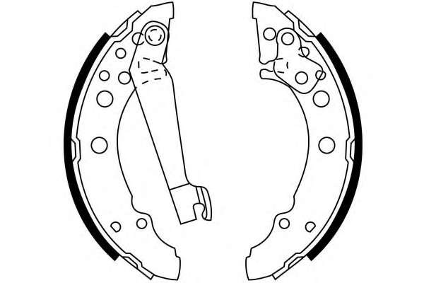 Комплект тормозных колодок