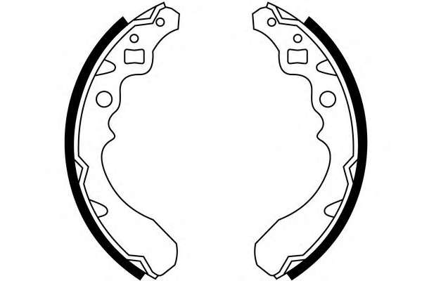 Комплект тормозных колодок