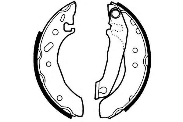 Комплект тормозных колодок