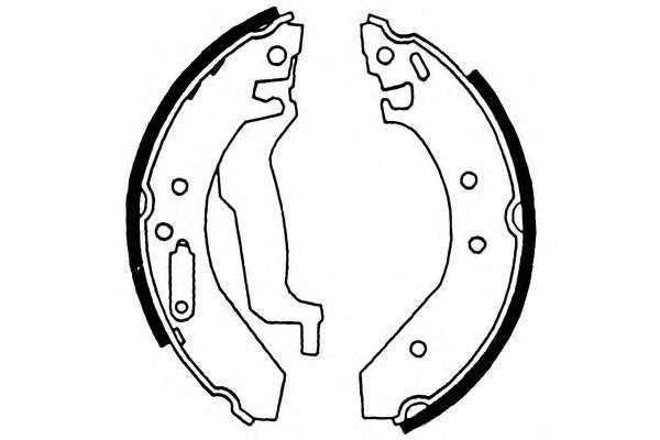 Комплект тормозных колодок