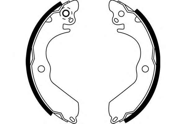 Комплект тормозных колодок