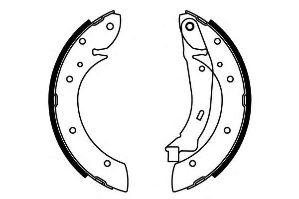 Комплект тормозных колодок