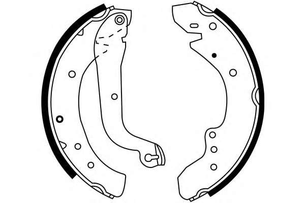 Комплект тормозных колодок