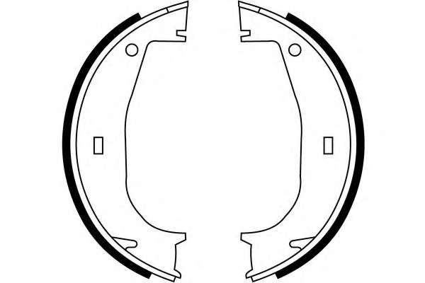 Комплект тормозных колодок