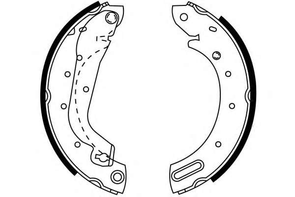 Комплект тормозных колодок