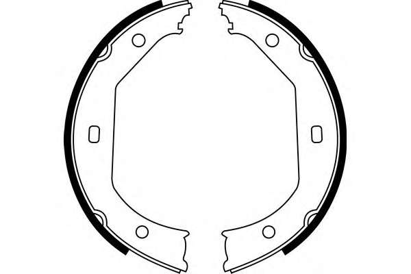 Комплект тормозных колодок