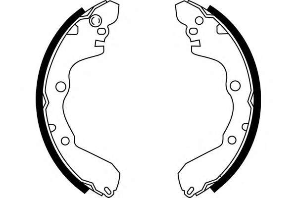 Комплект тормозных колодок