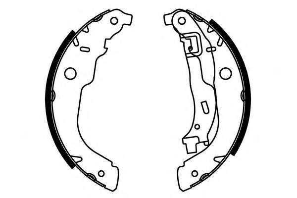 Комплект тормозных колодок