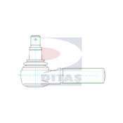 Наконечник поперечной рулевой тяги