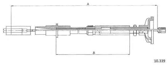 Трос, управление сцеплением