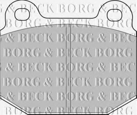 Комплект тормозных колодок, дисковый тормоз