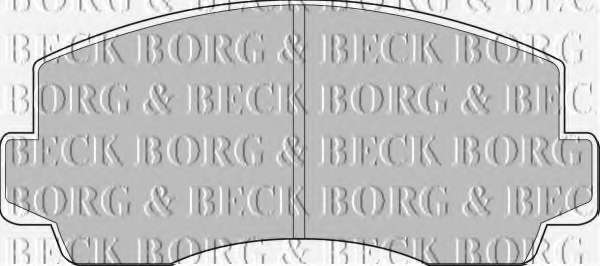 Комплект тормозных колодок, дисковый тормоз