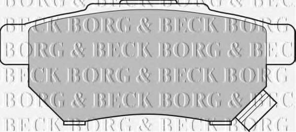 Комплект тормозных колодок, дисковый тормоз