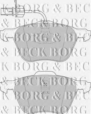 Комплект тормозных колодок, дисковый тормоз