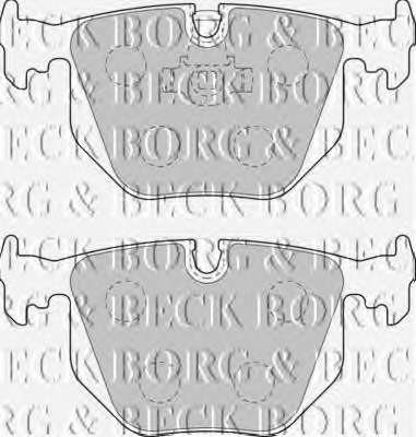 Комплект тормозных колодок, дисковый тормоз