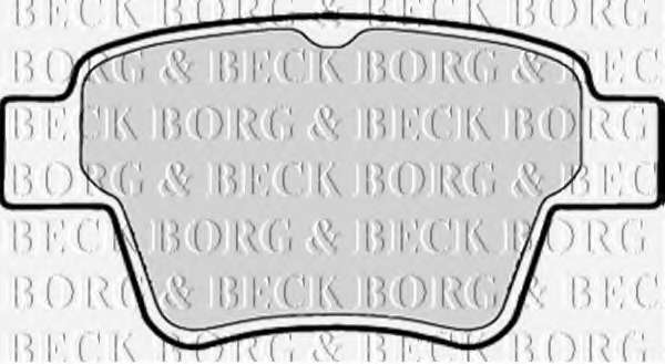 Комплект тормозных колодок, дисковый тормоз