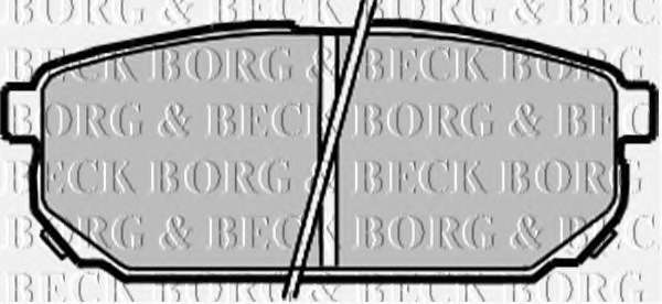Комплект тормозных колодок, дисковый тормоз