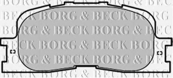 Комплект тормозных колодок, дисковый тормоз