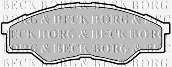 Комплект тормозных колодок, дисковый тормоз