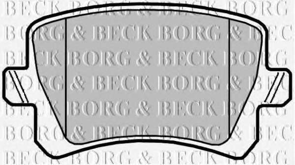 Комплект тормозных колодок, дисковый тормоз