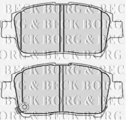 Комплект тормозных колодок, дисковый тормоз