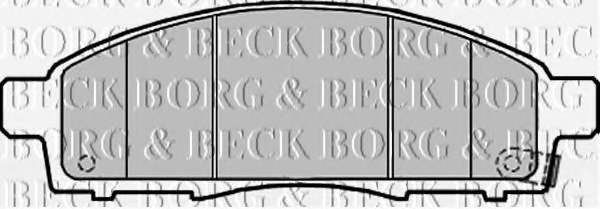 Комплект тормозных колодок, дисковый тормоз