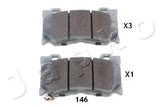 Комплект тормозных колодок, дисковый тормоз