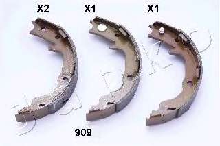 Комплект тормозных колодок, стояночная тормозная система