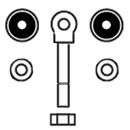 Тяга / стойка, стабилизатор