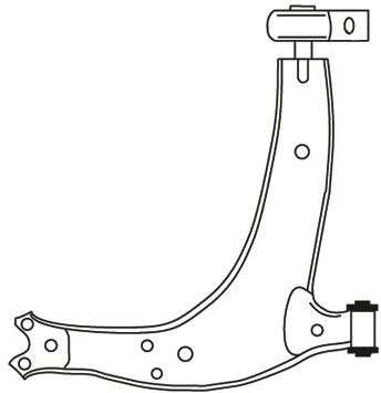 Рычаг независимой подвески колеса, подвеска колеса