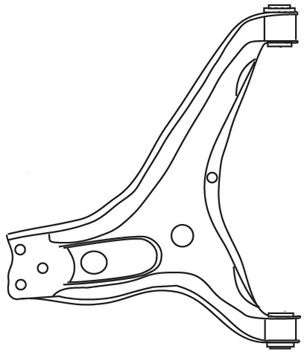 Рычаг независимой подвески колеса, подвеска колеса