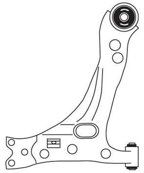 Рычаг независимой подвески колеса, подвеска колеса